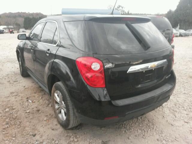 2GNALAEK7E6377068 - 2014 CHEVROLET EQUINOX LS BLACK photo 3