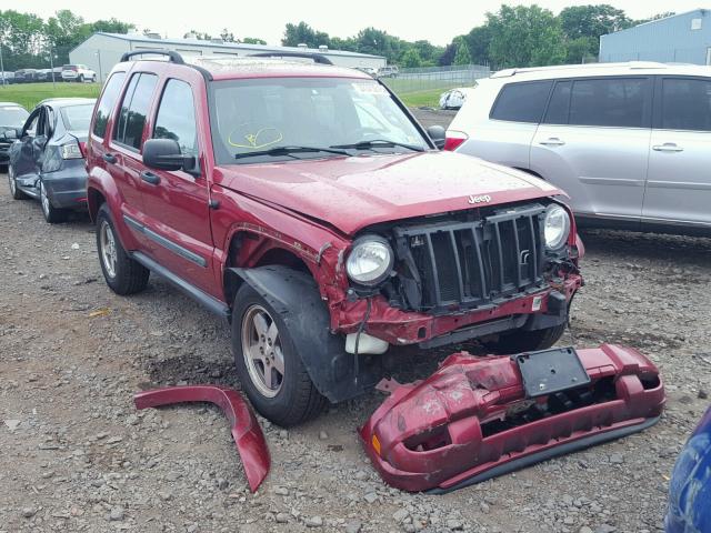 1J4GK38K25W662709 - 2005 JEEP LIBERTY RE RED photo 1