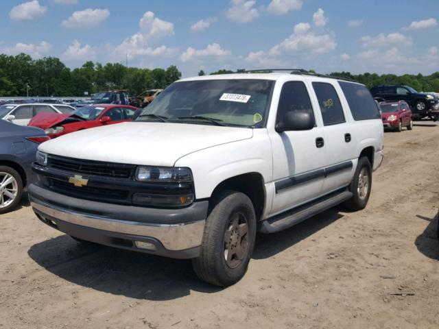 1GNEC16Z04J146592 - 2004 CHEVROLET SUBURBAN C WHITE photo 2