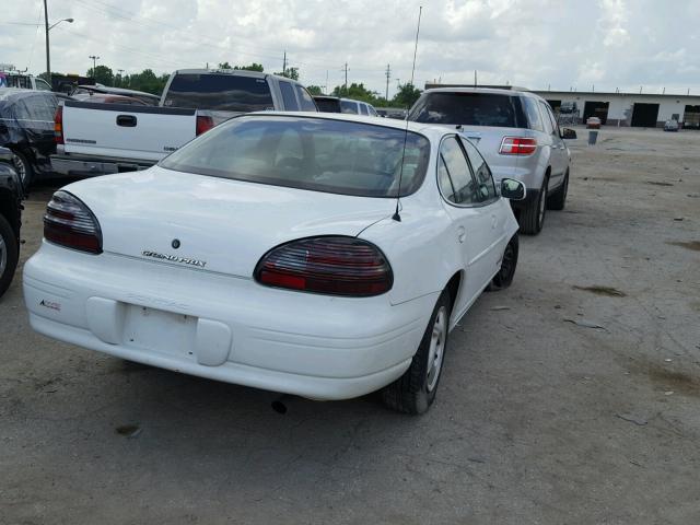 1G2WJ52J4YF288368 - 2000 PONTIAC GRAND PRIX WHITE photo 4