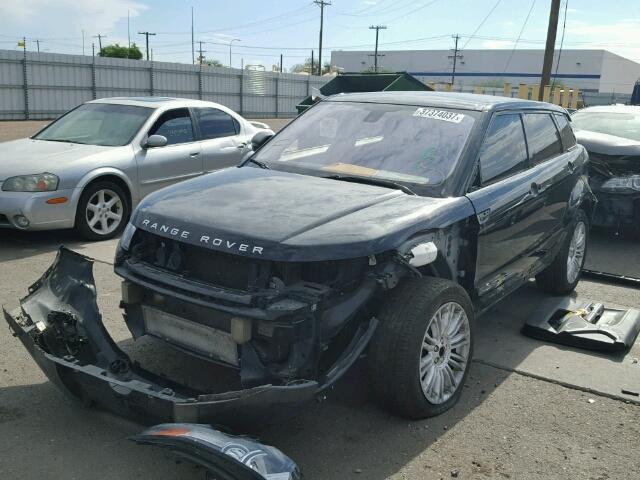 SALVV2BG0DH721674 - 2013 LAND ROVER RANGE ROVE BLACK photo 2