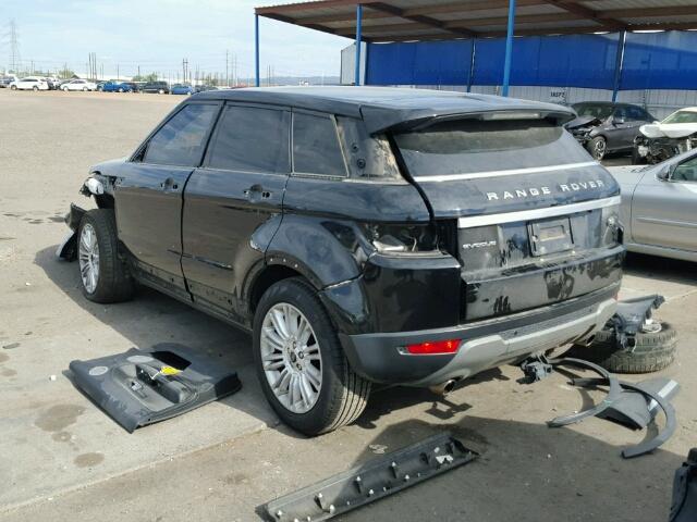 SALVV2BG0DH721674 - 2013 LAND ROVER RANGE ROVE BLACK photo 3