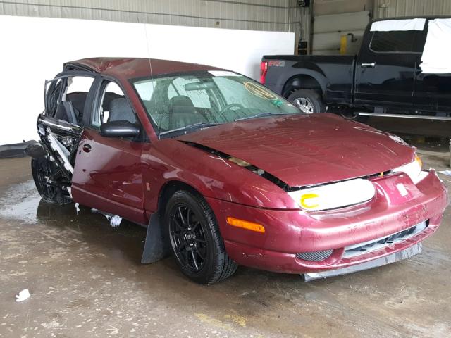 1G8ZG52872Z192514 - 2002 SATURN SL1 RED photo 1