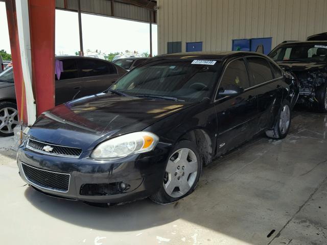 2G1WD58CX69168391 - 2006 CHEVROLET IMPALA SUP 黑色 照片 2