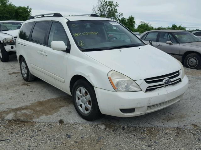 KNDMB233966020962 - 2006 KIA SEDONA EX WHITE photo 1