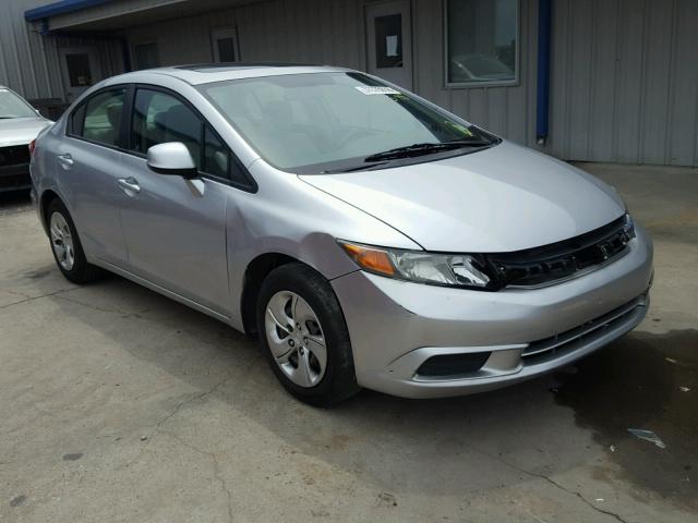 2HGFB2F81CH329630 - 2012 HONDA CIVIC EX Gümüş foto 1