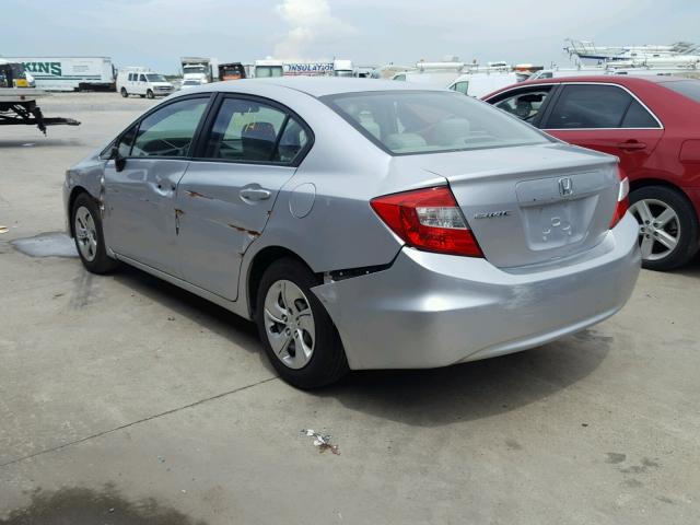 2HGFB2F81CH329630 - 2012 HONDA CIVIC EX Gümüş foto 3