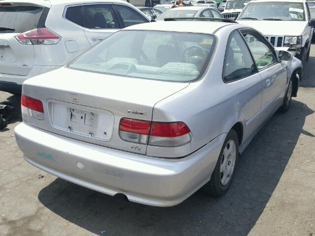 1HGEJ8145XL088038 - 1999 HONDA CIVIC EX ვერცხლისფერი ფოტო 4