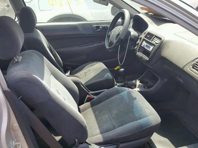 1HGEJ8145XL088038 - 1999 HONDA CIVIC EX ვერცხლისფერი ფოტო 5