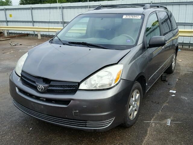 5TDZA23C54S164918 - 2004 TOYOTA SIENNA CE/ GRAY photo 2