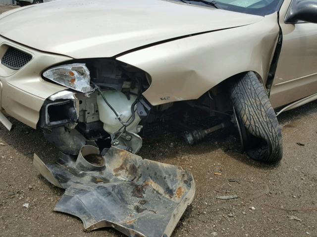 1G2NE52E85M217703 - 2005 PONTIAC GRAND AM S Qızıl foto 9