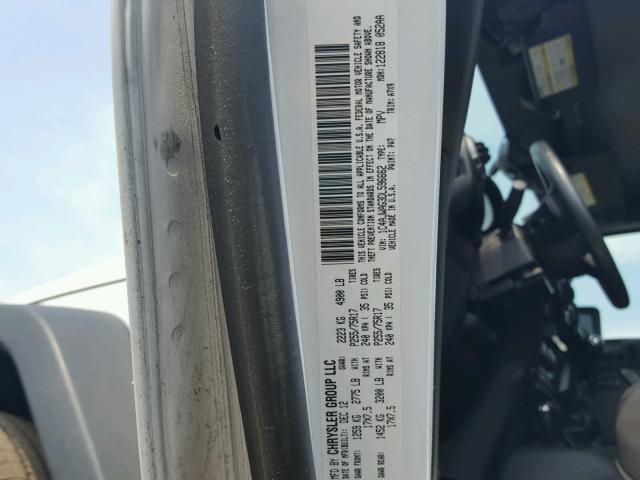 1C4AJWAG3DL596662 - 2013 JEEP WRANGLER S WHITE photo 10