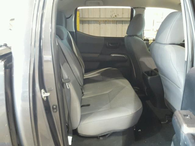 5TFAZ5CN3HX024245 - 2017 TOYOTA TACOMA DOU GRAY photo 6