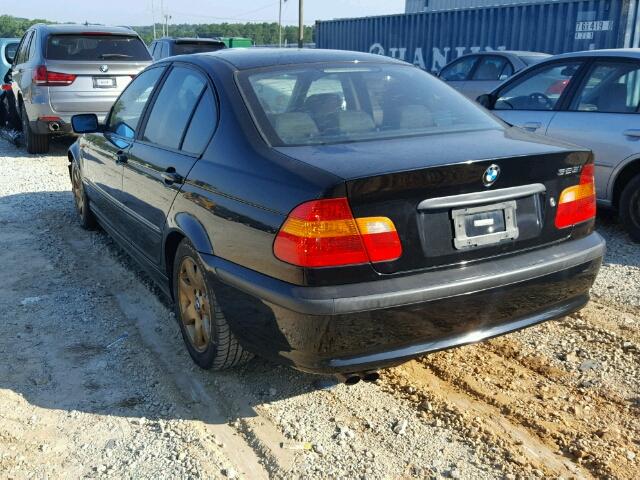 WBAET37453NJ29766 - 2003 BMW 325 I BLACK photo 3