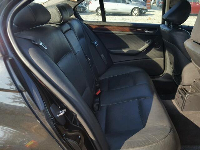 WBAET37453NJ29766 - 2003 BMW 325 I BLACK photo 6