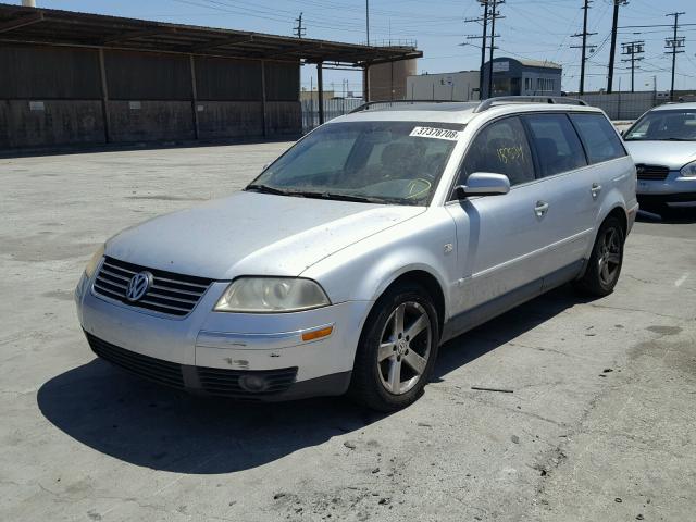 WVWWH63B44E065333 - 2004 VOLKSWAGEN PASSAT GLX ვერცხლისფერი ფოტო 2