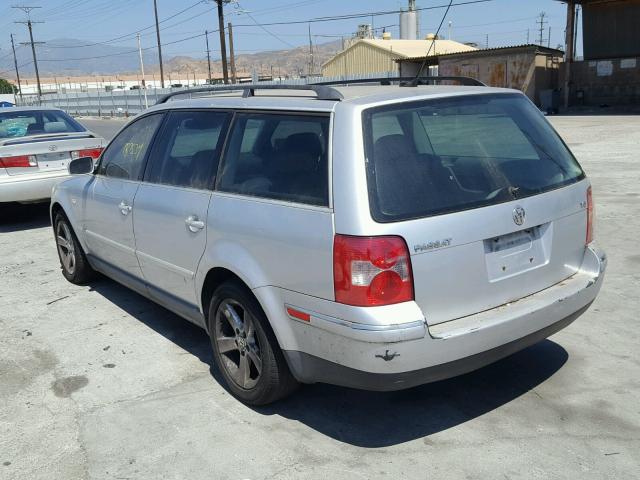 WVWWH63B44E065333 - 2004 VOLKSWAGEN PASSAT GLX ვერცხლისფერი ფოტო 3