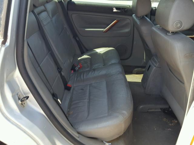 WVWWH63B44E065333 - 2004 VOLKSWAGEN PASSAT GLX ვერცხლისფერი ფოტო 6