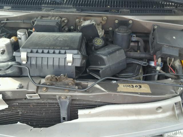 1GNDM19W9YB180203 - 2000 CHEVROLET ASTRO BROWN photo 7