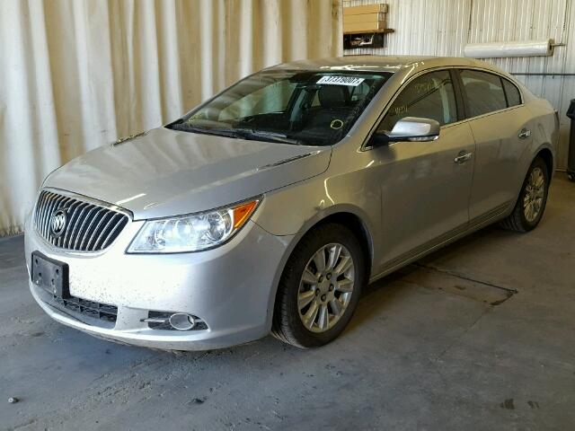 1G4GC5ER1DF129986 - 2013 BUICK LACROSSE SILVER photo 2