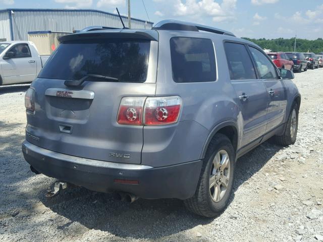 1GKEV33757J140488 - 2007 GMC ACADIA SLT ნაცრისფერი ფოტო 4