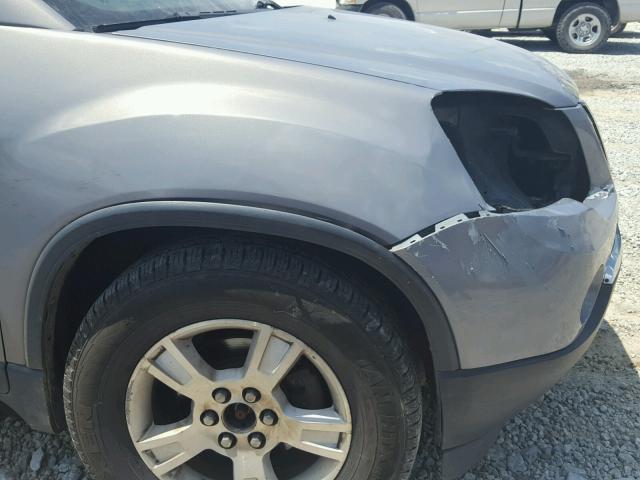 1GKEV33757J140488 - 2007 GMC ACADIA SLT ნაცრისფერი ფოტო 9