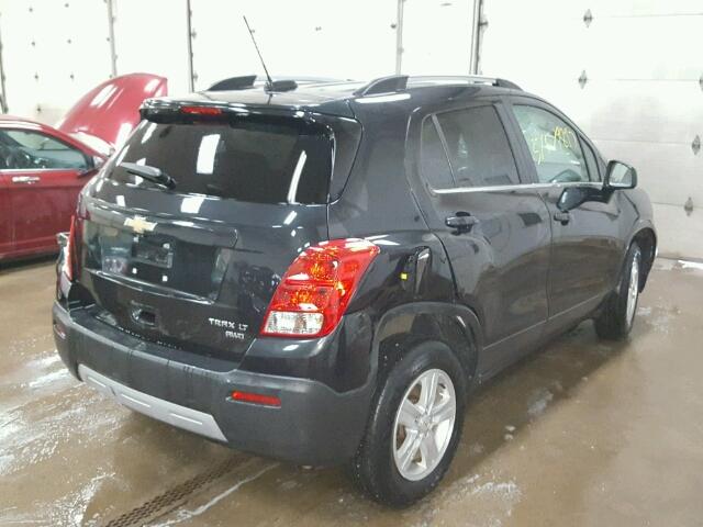 KL7CJRSB5FB144991 - 2015 CHEVROLET TRAX 1LT BLACK photo 4