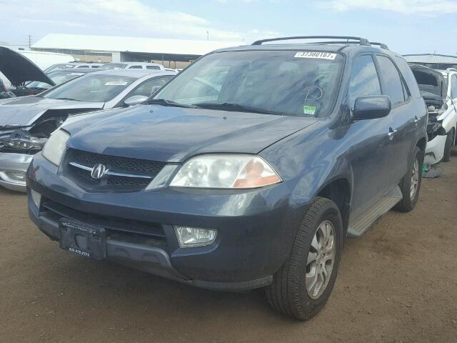 2HNYD18653H552089 - 2003 ACURA MDX TOURIN GREEN photo 2