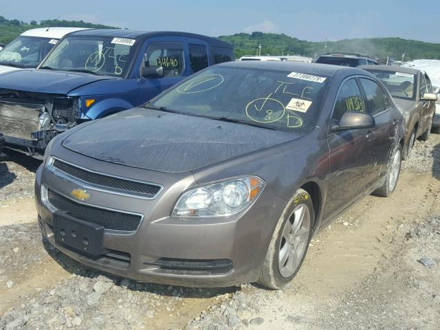 1G1ZA5EU3BF341432 - 2011 CHEVROLET MALIBU LS 银色 照片 2