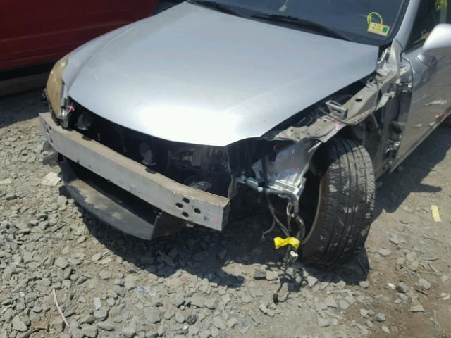 JTHCK262165005262 - 2006 LEXUS IS 250 SILVER photo 9