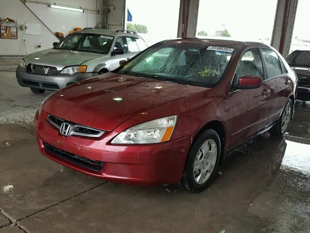 1HGCM66313A068720 - 2003 HONDA ACCORD LX MAROON photo 2