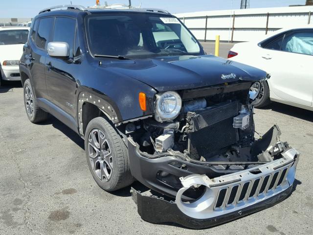 ZACCJBDT1FPB43343 - 2015 JEEP RENEGADE L BLACK photo 1