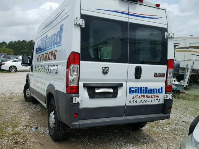 3C6TRVCG9EE101990 - 2014 RAM PROMASTER 白色 照片 3