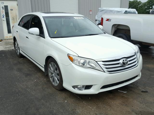 4T1BK3DB4CU469133 - 2012 TOYOTA AVALON BAS WHITE photo 1