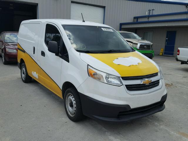 3N63M0YN6FK695276 - 2015 CHEVROLET CITY EXPRE TWO TONE photo 1