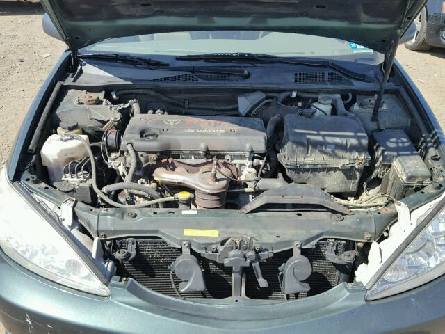 4T1BE32KX5U102671 - 2005 TOYOTA CAMRY LE მწვანე ფოტო 7