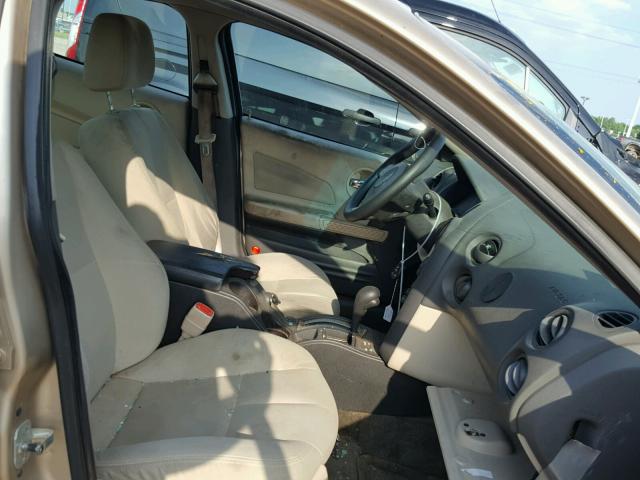 2G2WP522851347397 - 2005 PONTIAC GRAND PRIX TAN photo 5