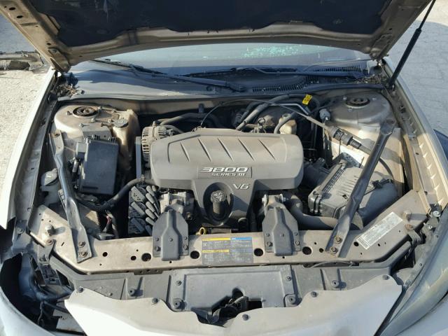 2G2WP522851347397 - 2005 PONTIAC GRAND PRIX TAN photo 7