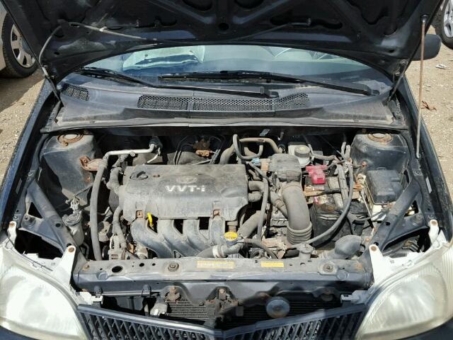 JTDAT123X20230057 - 2002 TOYOTA ECHO BLACK photo 7