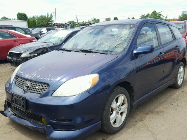 2T1LR32E84C257187 - 2004 TOYOTA COROLLA MA BLUE photo 2