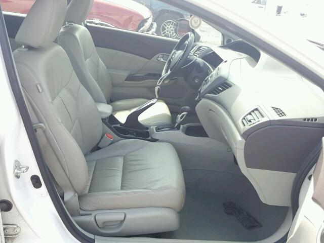 2HGFB2F97CH554675 - 2012 HONDA CIVIC EXL 白色 照片 5