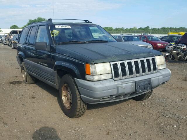 1J4GZ58S6TC360569 - 1996 JEEP GRAND CHER GREEN photo 1