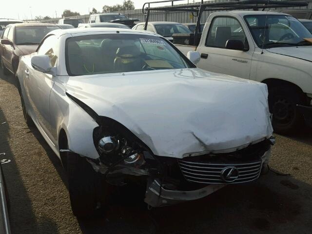 JTHFN2EY3A9021989 - 2010 LEXUS SC 430 WHITE photo 1