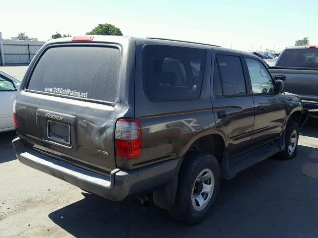 JT3GM84R1V0014124 - 1997 TOYOTA 4RUNNER GRAY photo 4