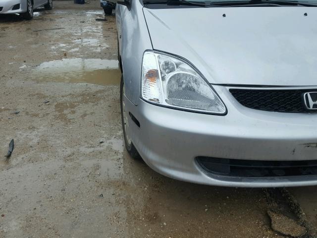 SHHEP33503U403376 - 2003 HONDA CIVIC SI SILVER photo 9