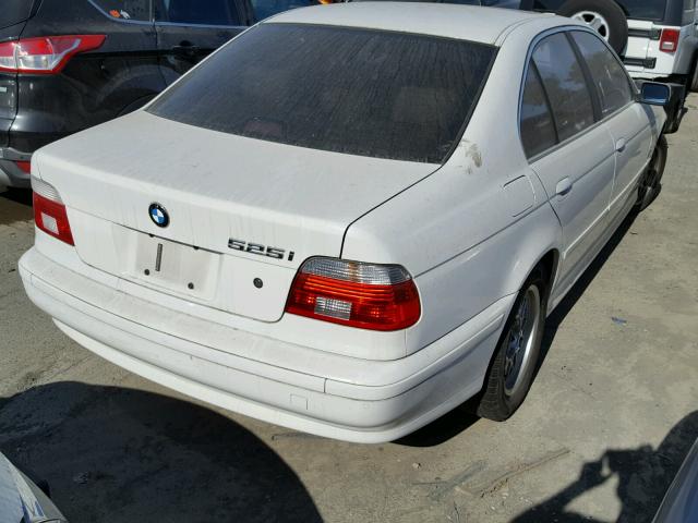 WBADT43441GX27016 - 2001 BMW 525 I AUTO WHITE photo 4