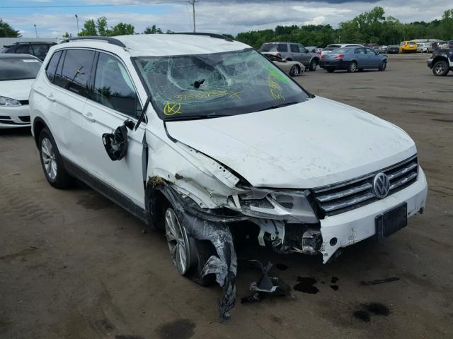 3VV2B7AX4JM095542 - 2018 VOLKSWAGEN TIGUAN SE Білий фото 1