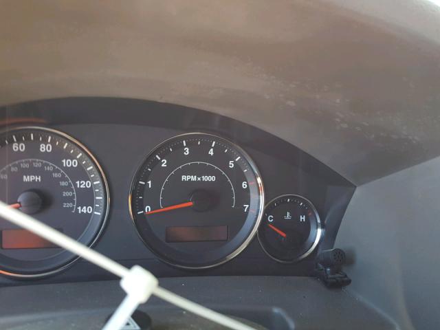 1J8HH48N46C203539 - 2006 JEEP COMMANDER წითელი ფოტო 8