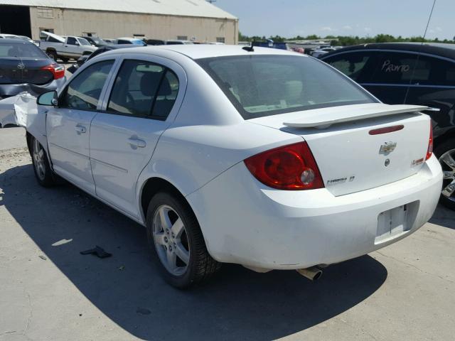 1G1AL58F187115784 - 2008 CHEVROLET COBALT LT WHITE photo 3