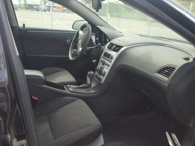 1G1ZC5E02CF175980 - 2012 CHEVROLET MALIBU 1LT BLACK photo 5